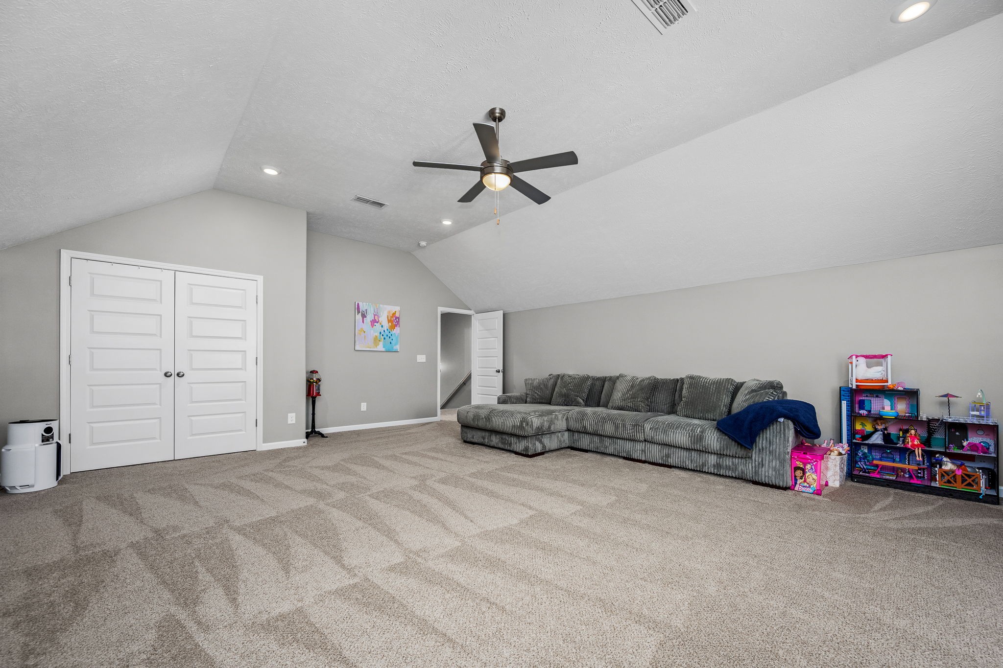 64 North Fork Branch Road Tullahoma, TN 37388 - Photo 34 of 49 a living room with furniture and a ceiling fan