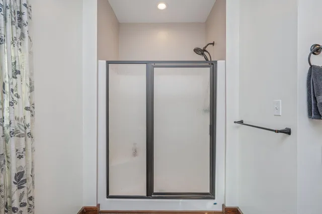 a view of a closet area