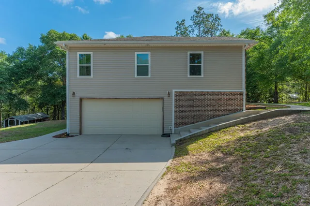 a front view of house with yard