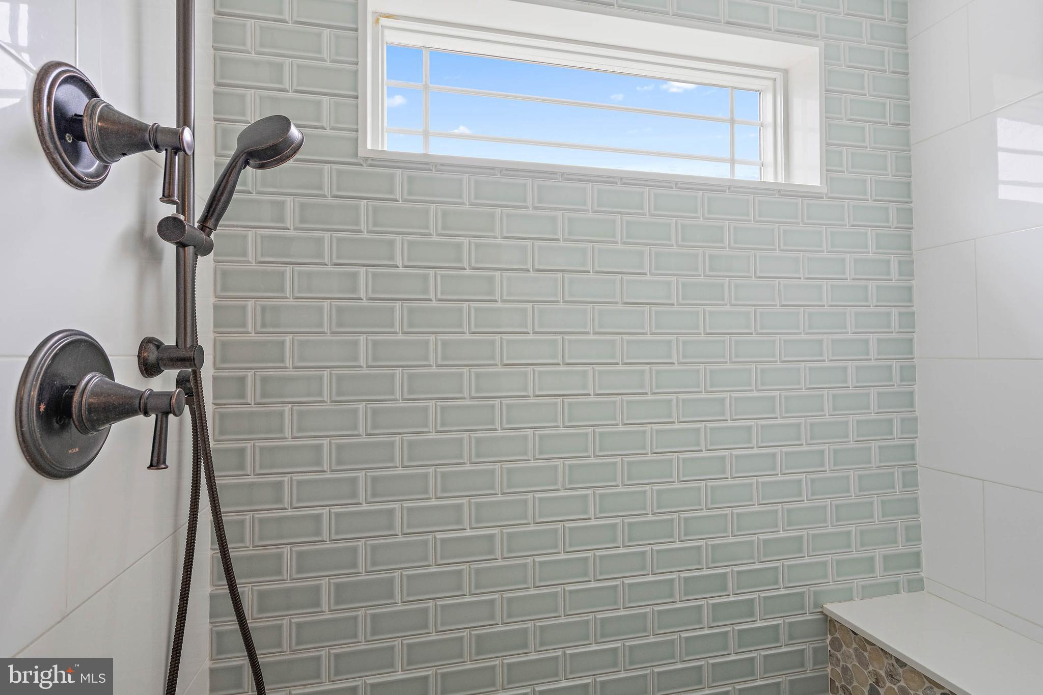 22136 Waterview Road Lewes, DE 19958 - Photo 35 of 89 Walk in shower with custom tile