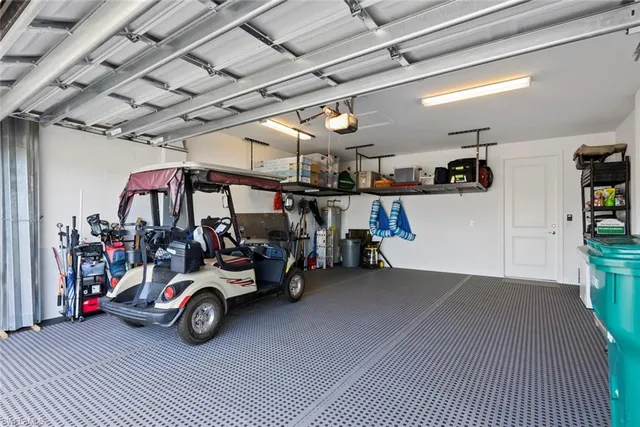a view of car garage