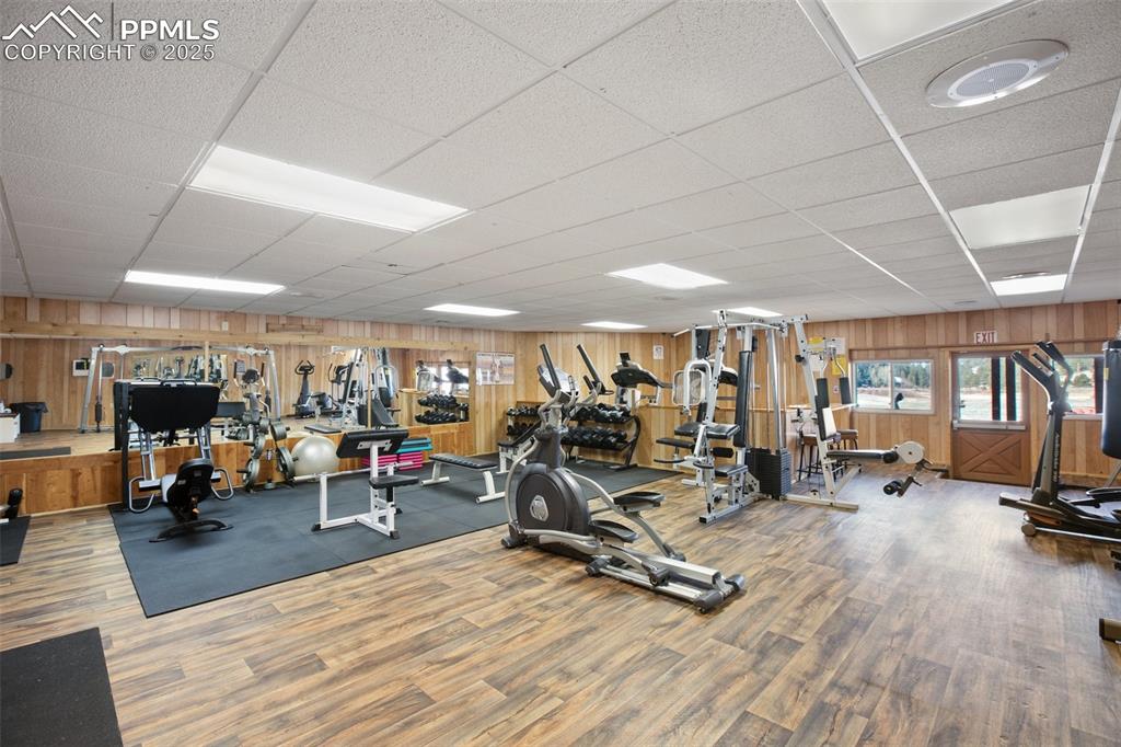 1289 Yorktown Road Cripple Creek, CO 80813 - Photo 30 of 35 a view of a room with gym equipment