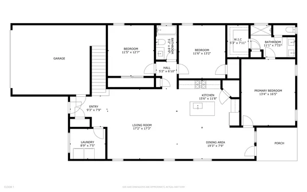 a picture of a floor plan