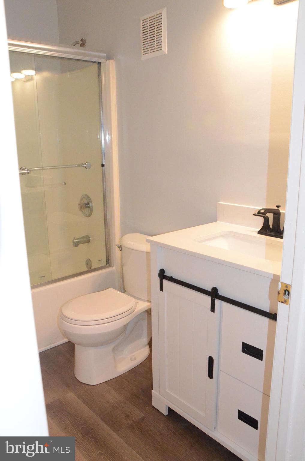 521 Epsom Road, Unit 2D Towson, MD 21286 - Photo 18 of 28 Bath offers new vanity, new flooring, new light