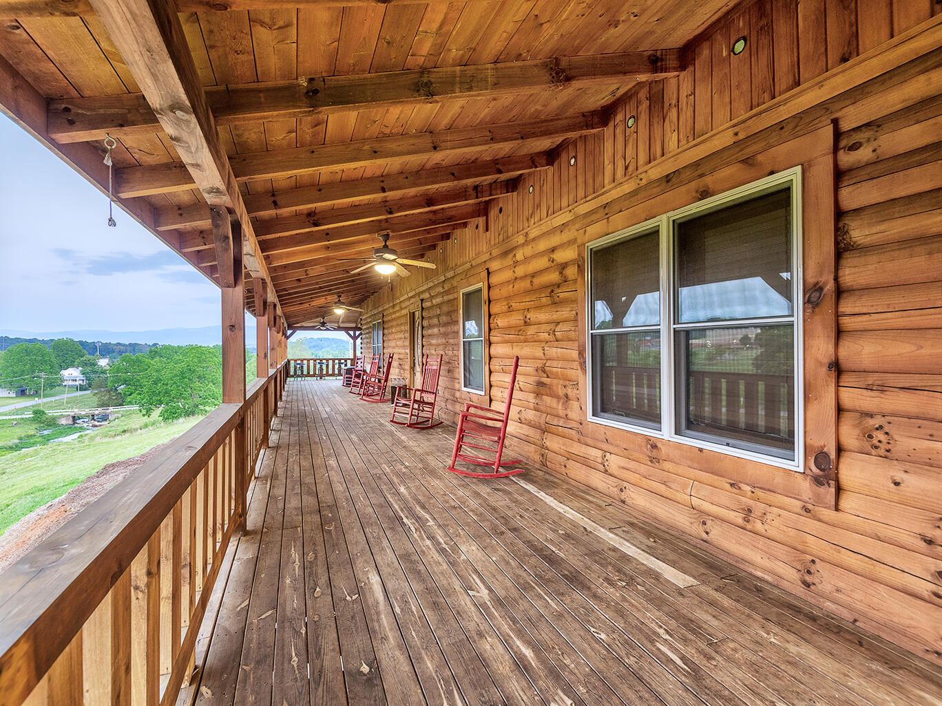 1045 Edens Road Afton, TN 37616 - Photo 4 of 44 Wrap Around Porch