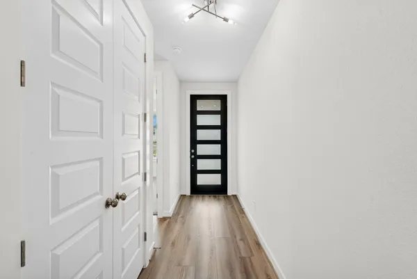 wooden floor in an empty room
