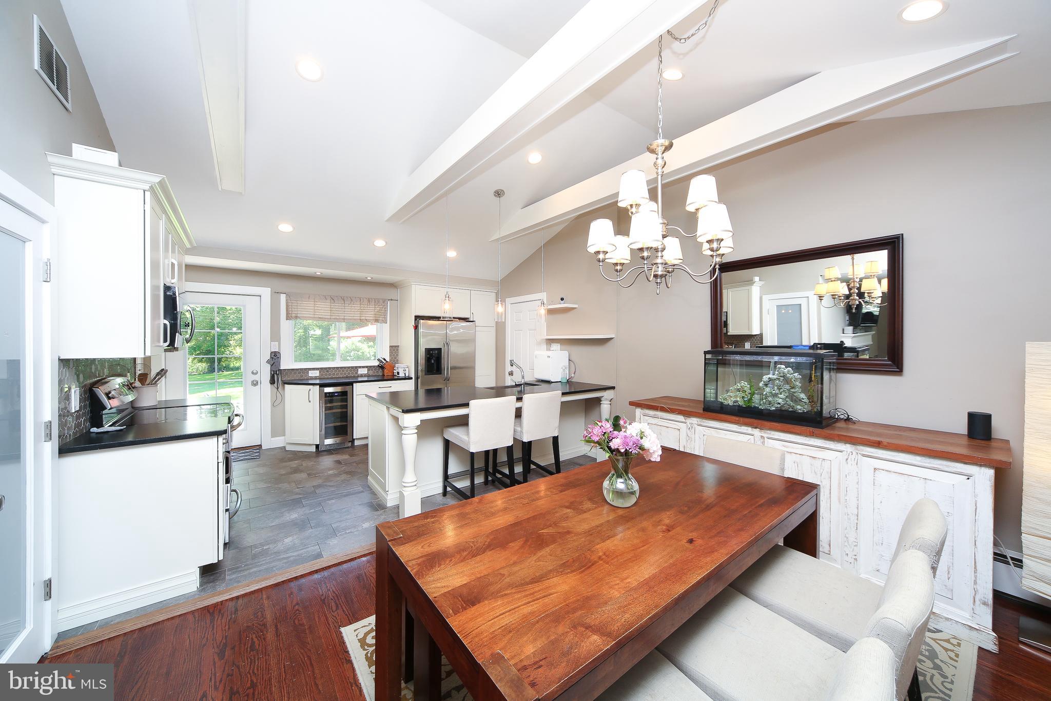 51 Mallard Road Holland, PA 18966 - Photo 4 of 20 Kitchen/Dining Room under Vaulted Ceilings
