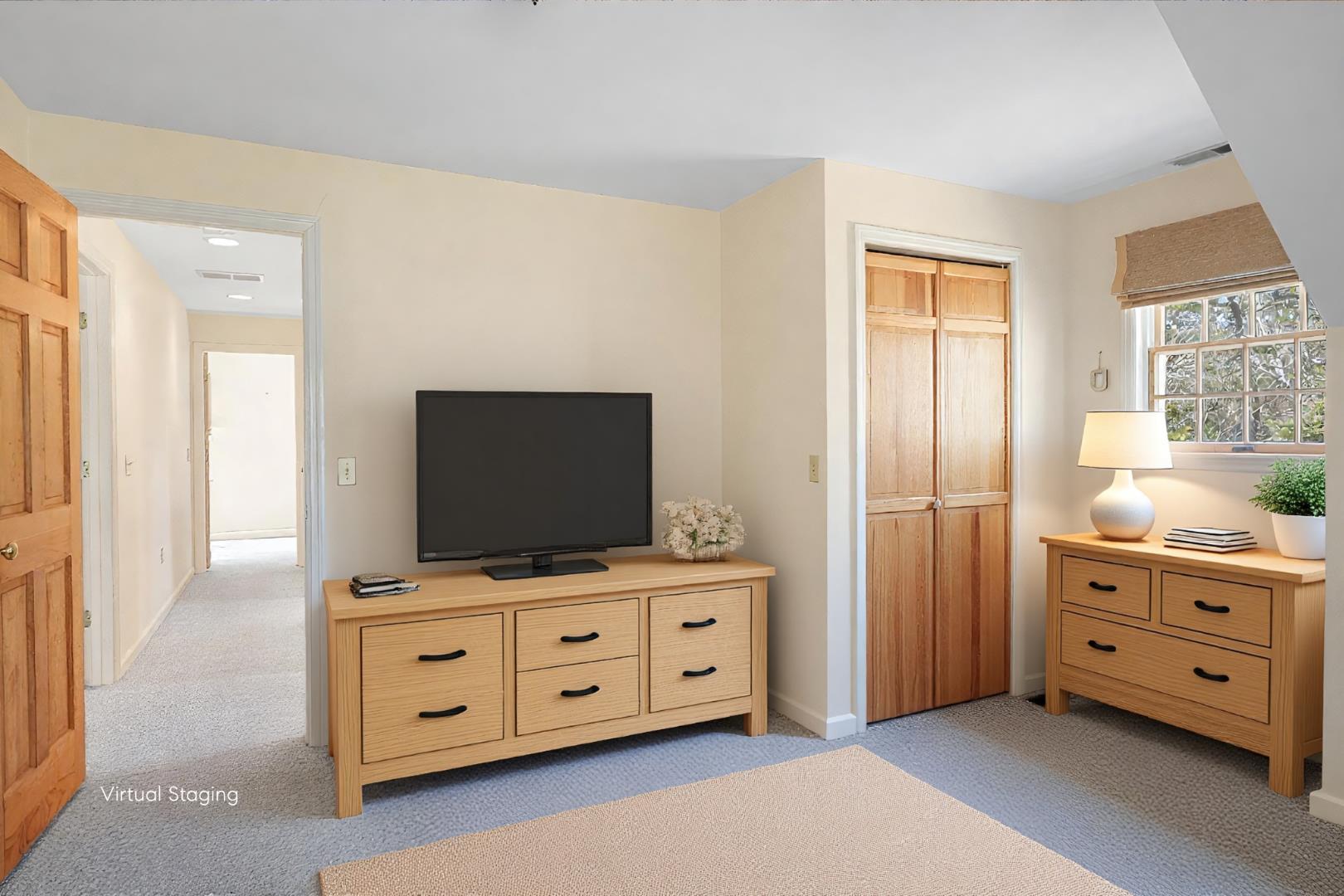 2 Cosmos Way Edgartown, MA 02539 - Photo 21 of 29 a room with furniture and flat screen tv