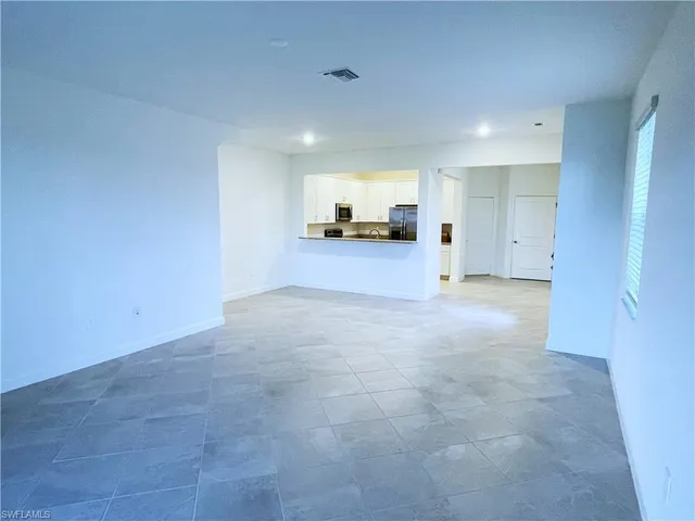 a view of empty room