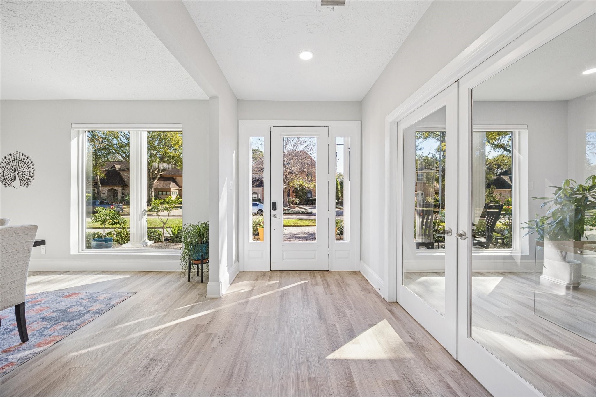 830 Silvergate Drive Houston, TX 77079 - Photo 6 of 38 view of room with window and wooden floor
