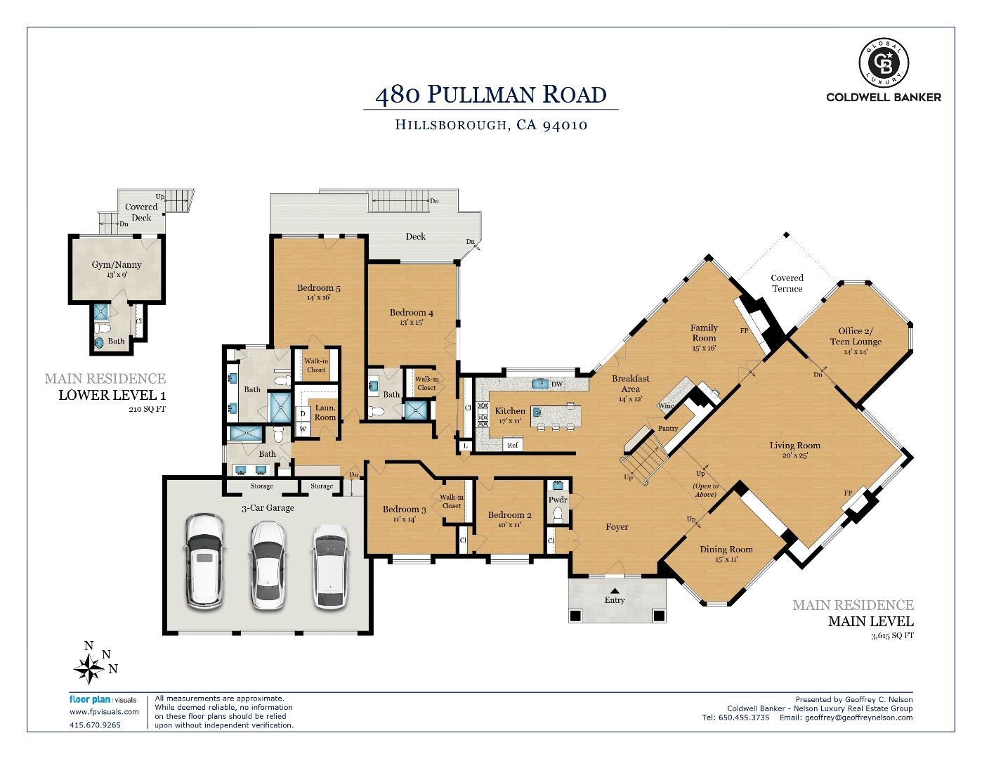 480 Pullman Road Hillsborough, CA 94010 - Photo 43 of 44