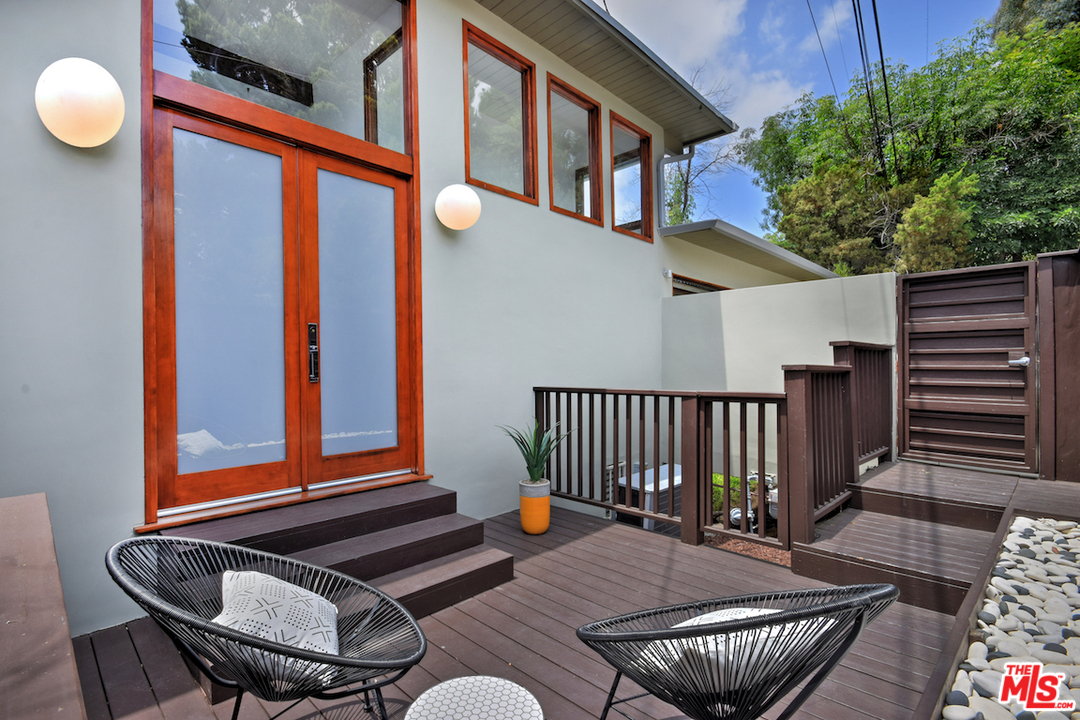 3605 Alta Mesa Drive Studio City, CA 91604 - Photo 5 of 47 a view of balcony with a patio