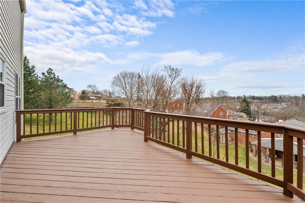 522 Leland Drive Pittsburgh, PA 15236 - Photo 22 of 22 a view of balcony with city view