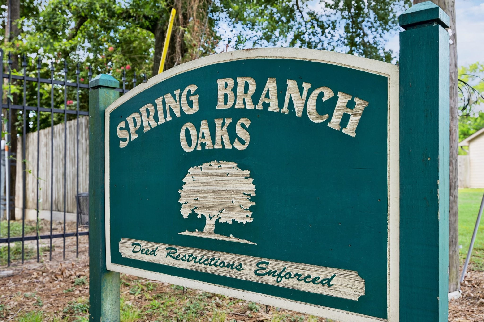 9333 Spring Branch Drive Houston, TX 77080 - Photo 47 of 50 Spring Branch Oaks is a deed-restricted community just north of the I-10 corridor providing quick access to Energy hub of Houston to the west and Downtown Houston to the east.