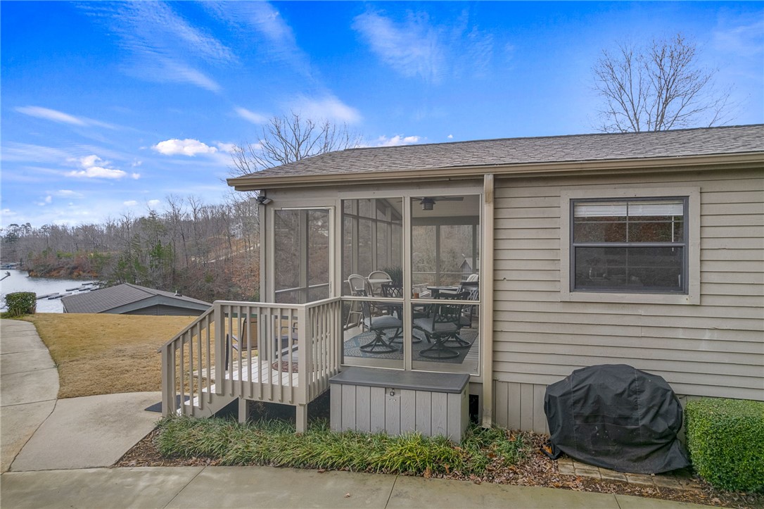 1230 Melton Road, Unit 15 West Union, SC 29696 - Photo 4 of 50 This serene lakefront home features a spacious screened porch for ultimate relaxation.