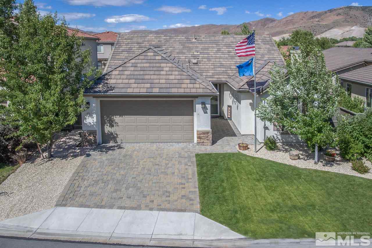 471 Miesque Court Reno, NV 89521 - Photo 1 of 1 a front view of a house with garden