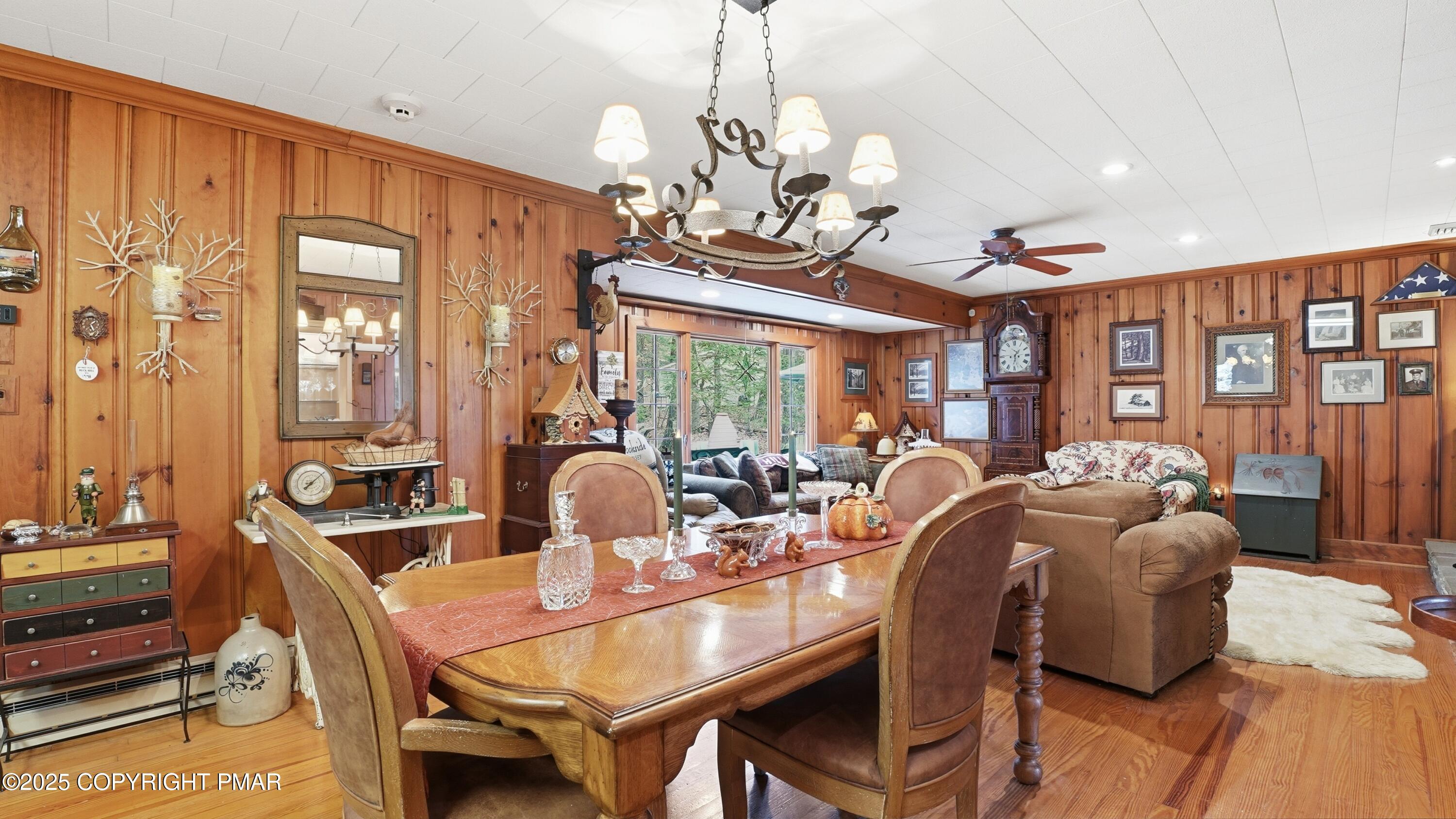 519 Pheasant Lane Cresco, PA 18326 - Photo 14 of 79 a view of a dining room with furniture window and outside view