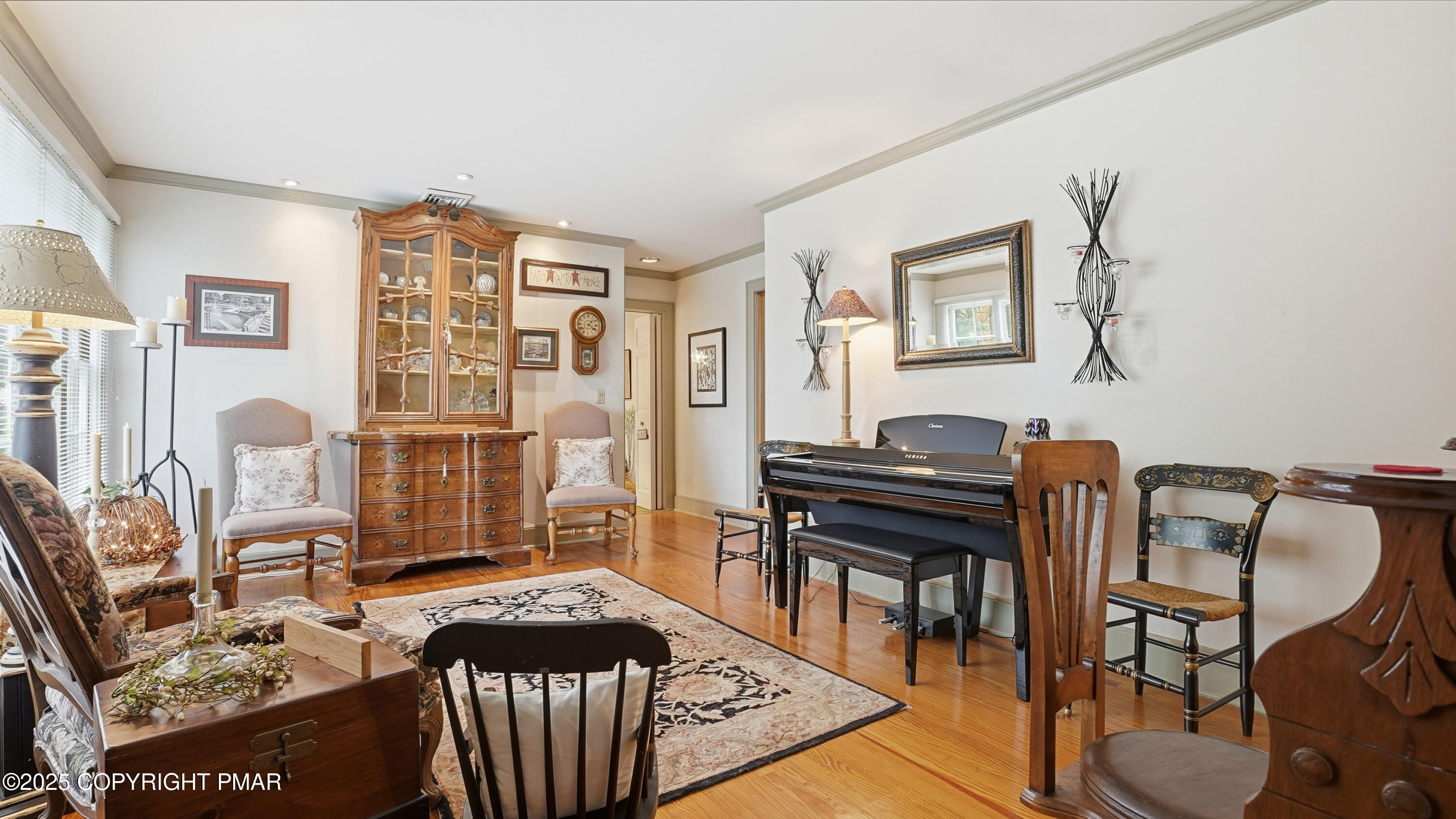 519 Pheasant Lane Cresco, PA 18326 - Photo 3 of 79 a living room with furniture and a floor to ceiling window