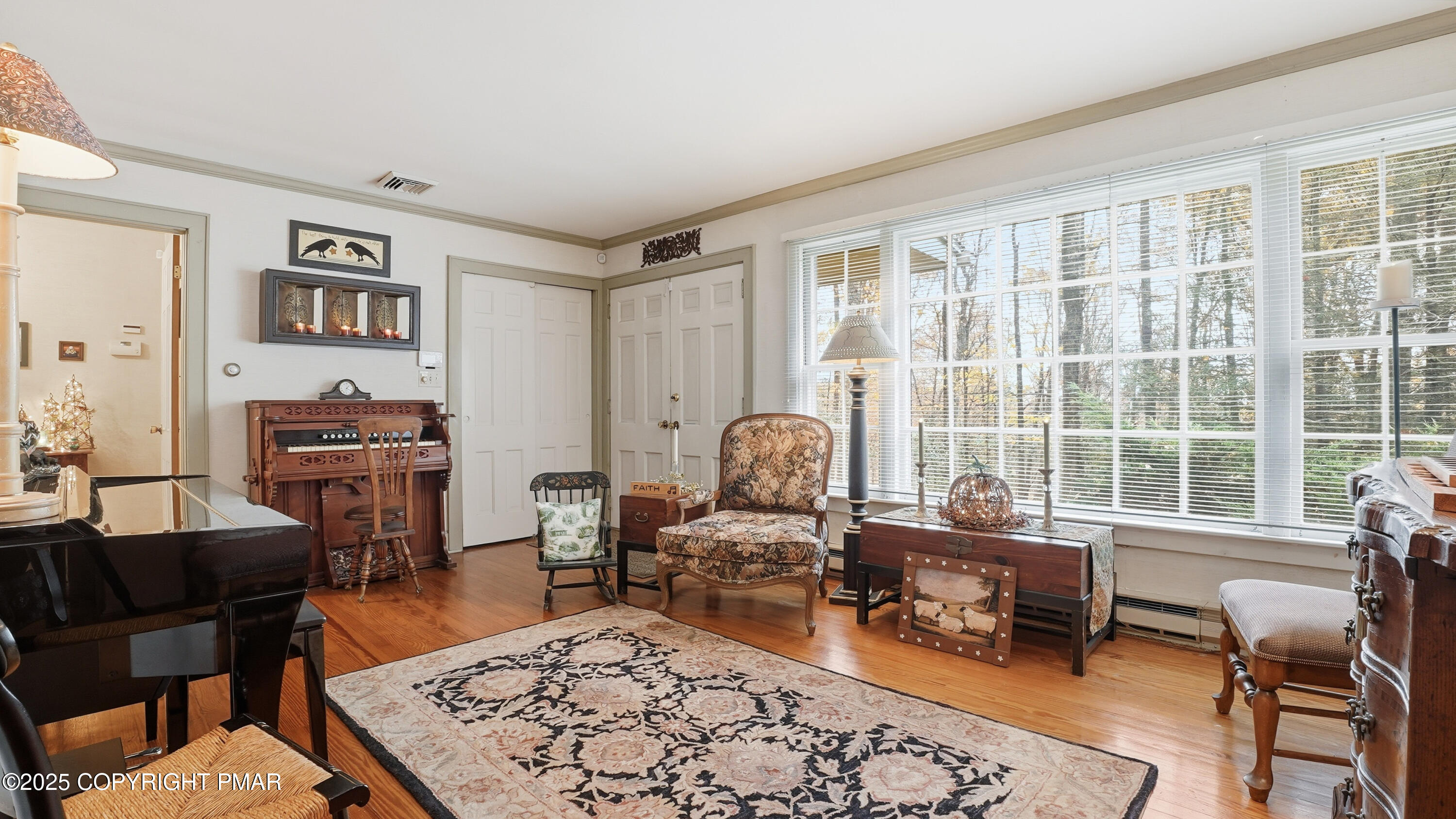 519 Pheasant Lane Cresco, PA 18326 - Photo 4 of 79 a living room with furniture and a large window