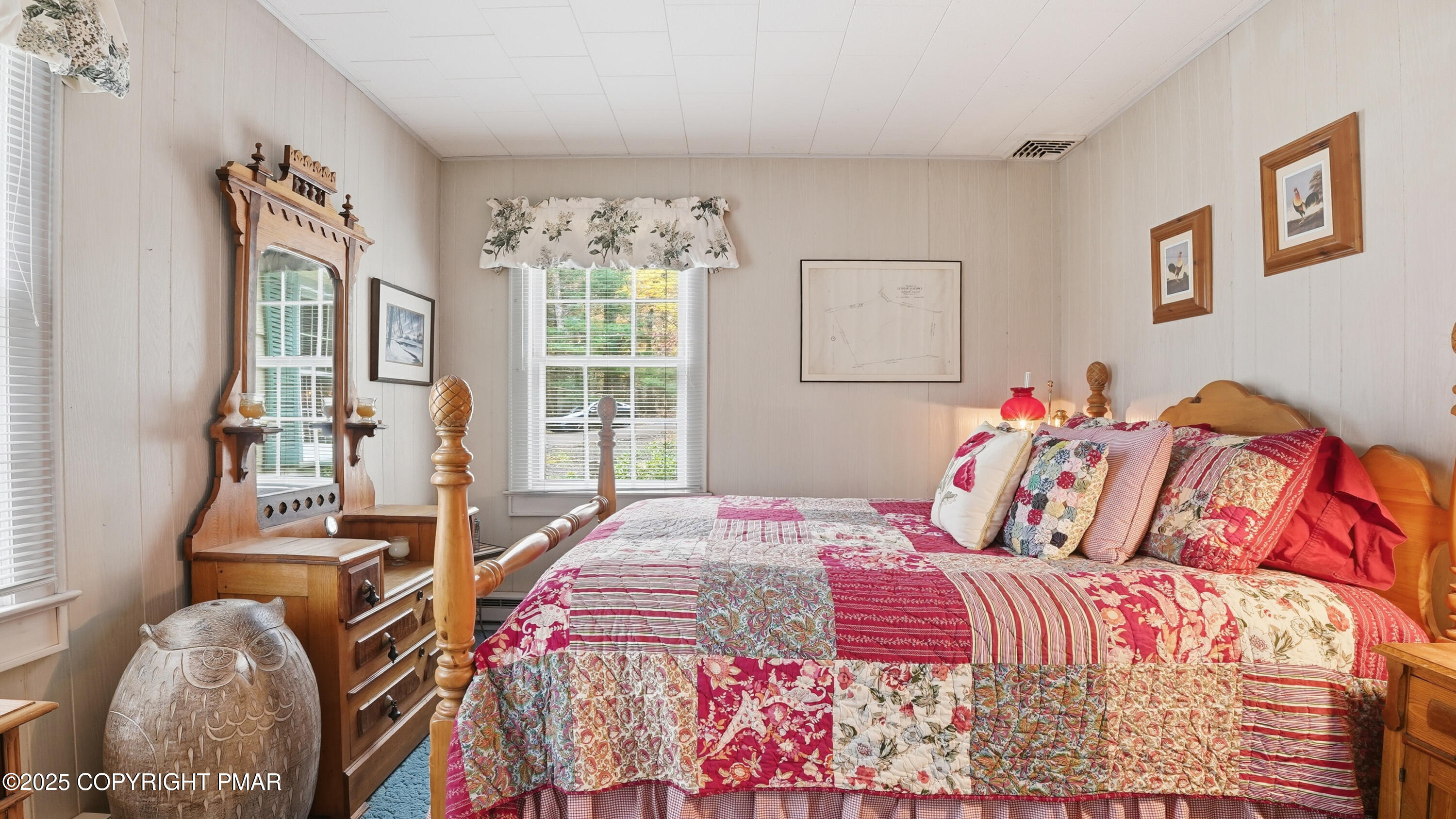 519 Pheasant Lane Cresco, PA 18326 - Photo 45 of 79 a bedroom with a bed and a couch