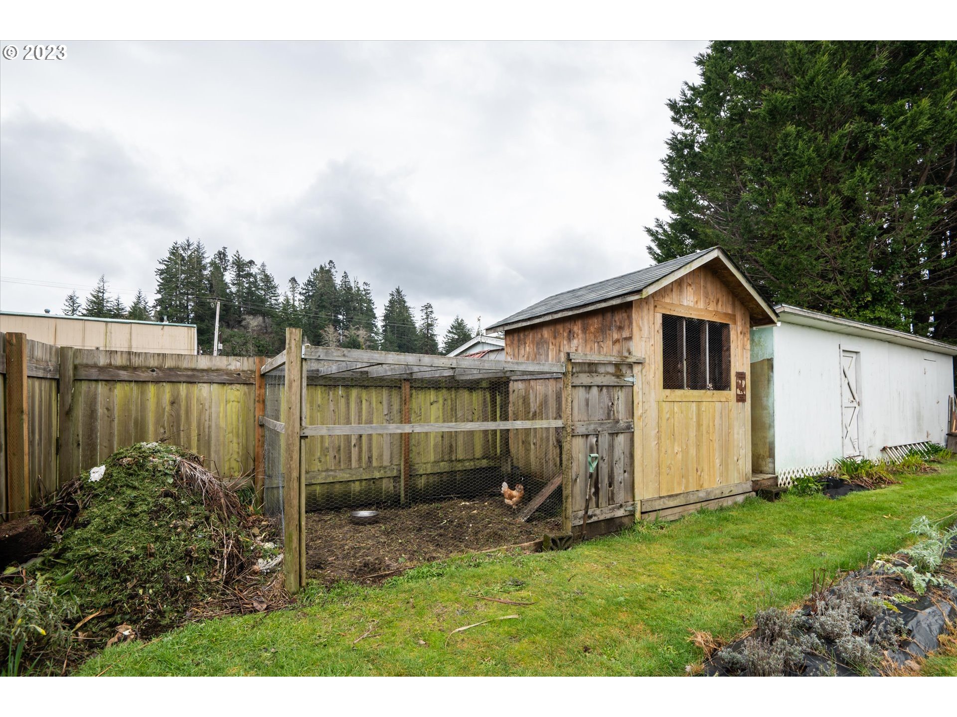 100 South 6th Street Lakeside, OR 97449 - Photo 22 of 42 a view of a backyard