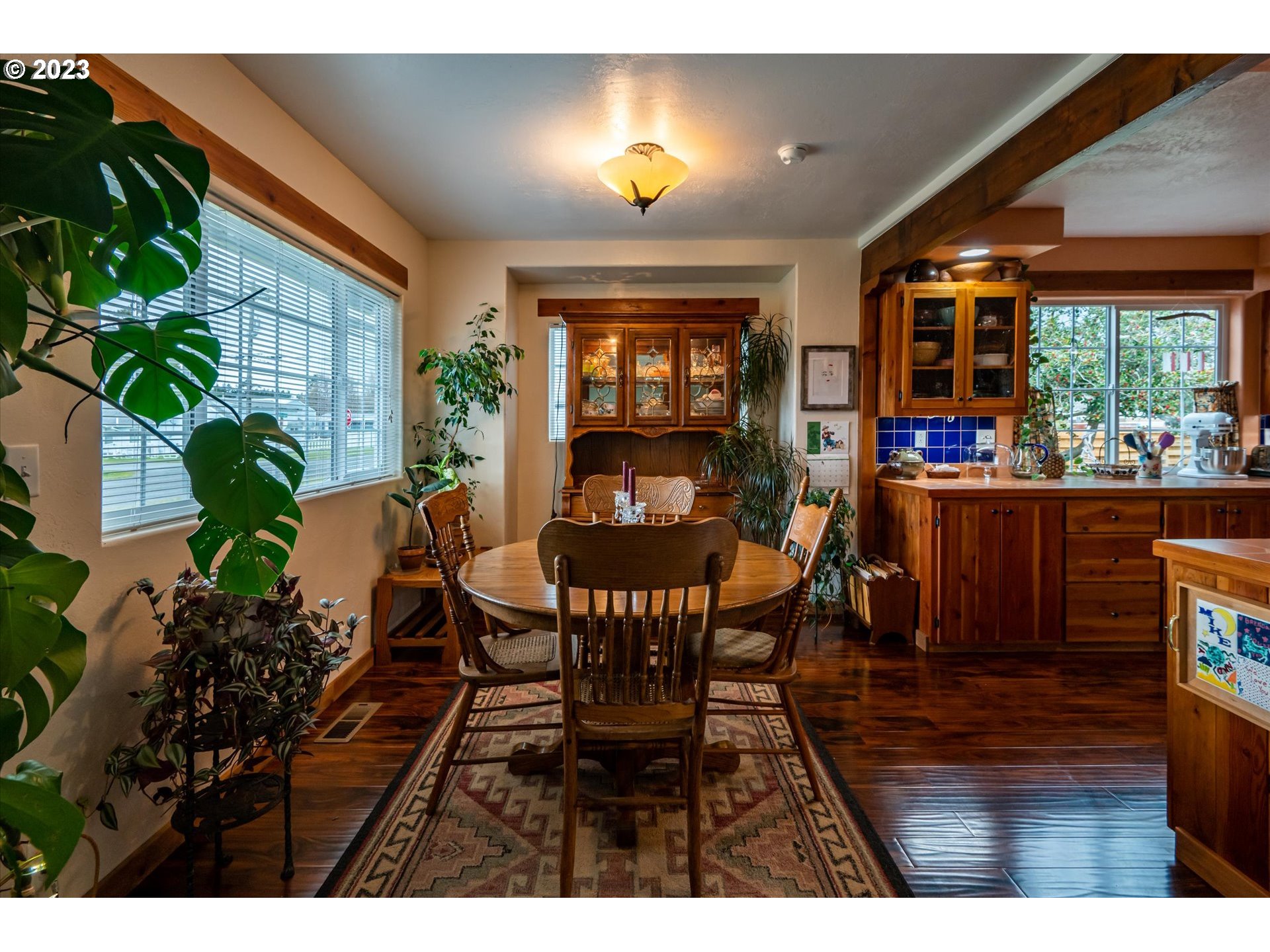 100 South 6th Street Lakeside, OR 97449 - Photo 3 of 42 a view of a dining room with furniture window and outside view