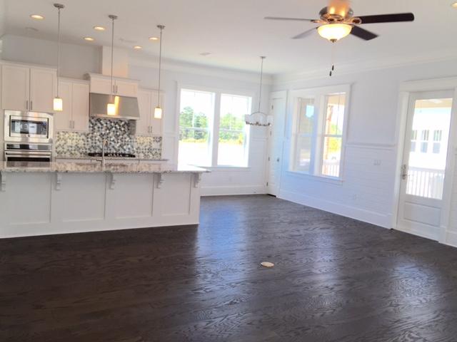 Kitchen and living