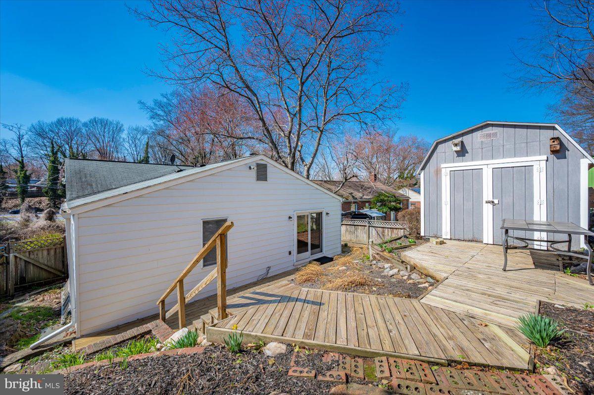 11852 Huggins Drive Silver Spring, MD 20902 - Photo 47 of 63 Charming backyard retreat with shed.