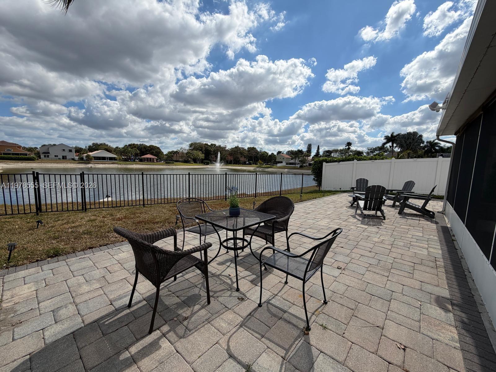 10285 Allegro Drive Boca Raton, FL 33428 - Photo 41 of 55 a view of a terrace with furniture