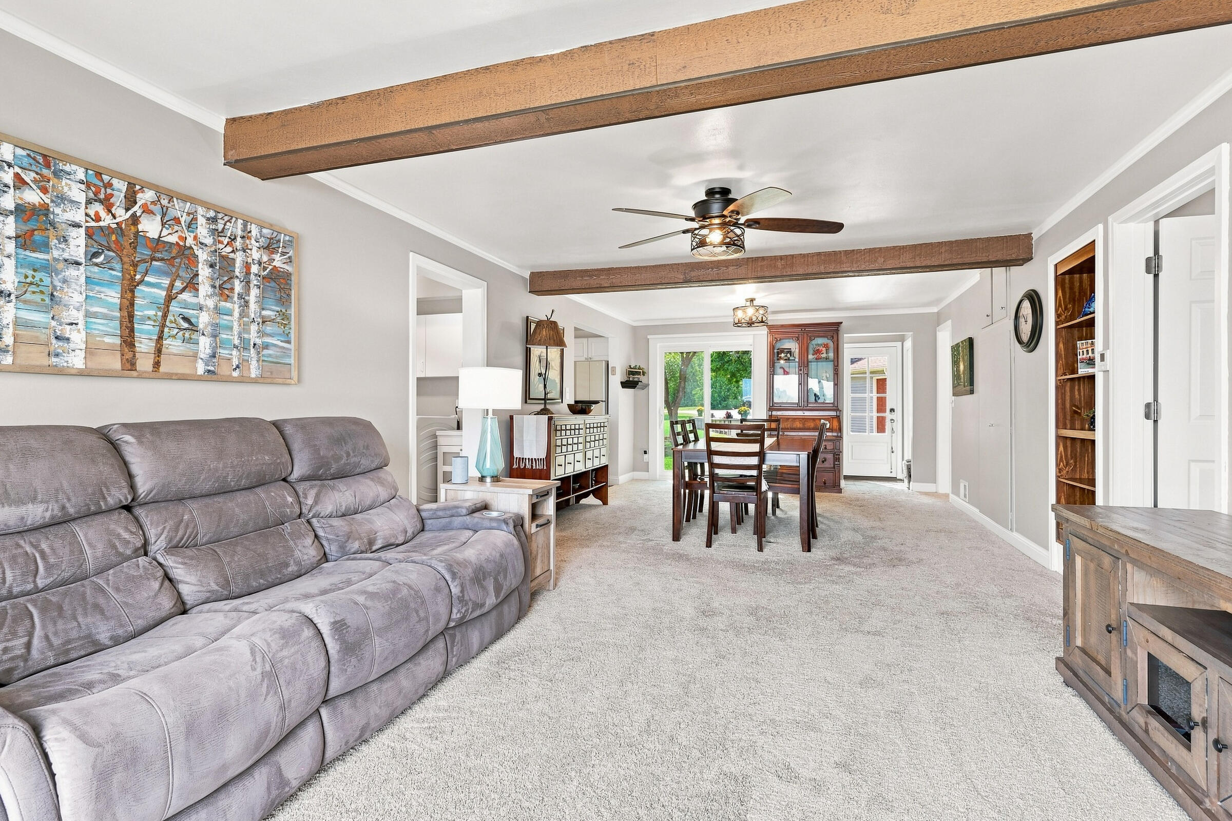 19724 Henning Road Schleswig, WI 53042 - Photo 13 of 54 Living and Dining Combo