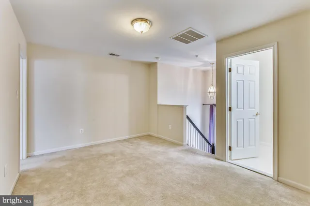 a view of empty room