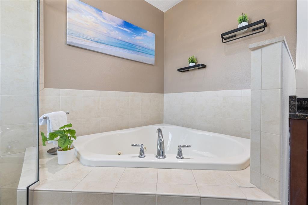 141 175th Avenue East Redington Shores, FL 33708 - Photo 20 of 51 a white bath tub sitting in a bathroom