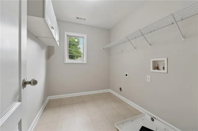 a view of room with a window