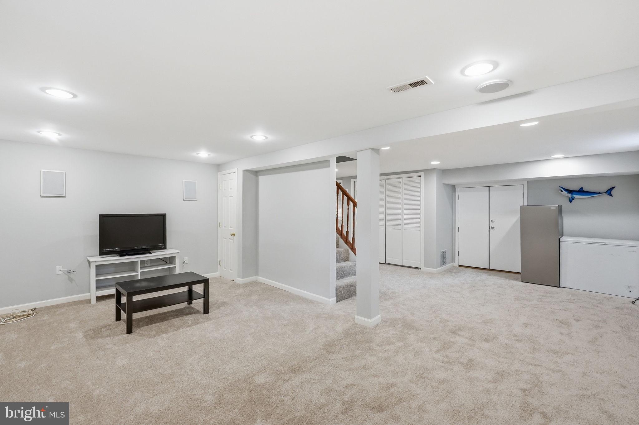 1811 Ednor Road Silver Spring, MD 20905 - Photo 24 of 39 Lower Level Rec Rm w/ New Carpet