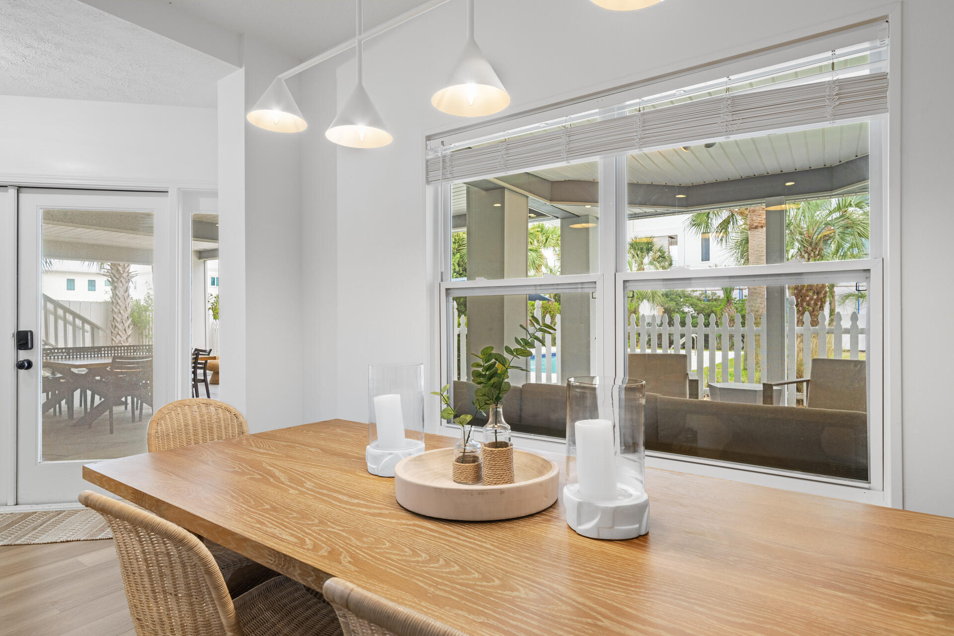 169 Pompano Street Inlet Beach, FL 32461 - Photo 52 of 91 Dining Area View to Pool