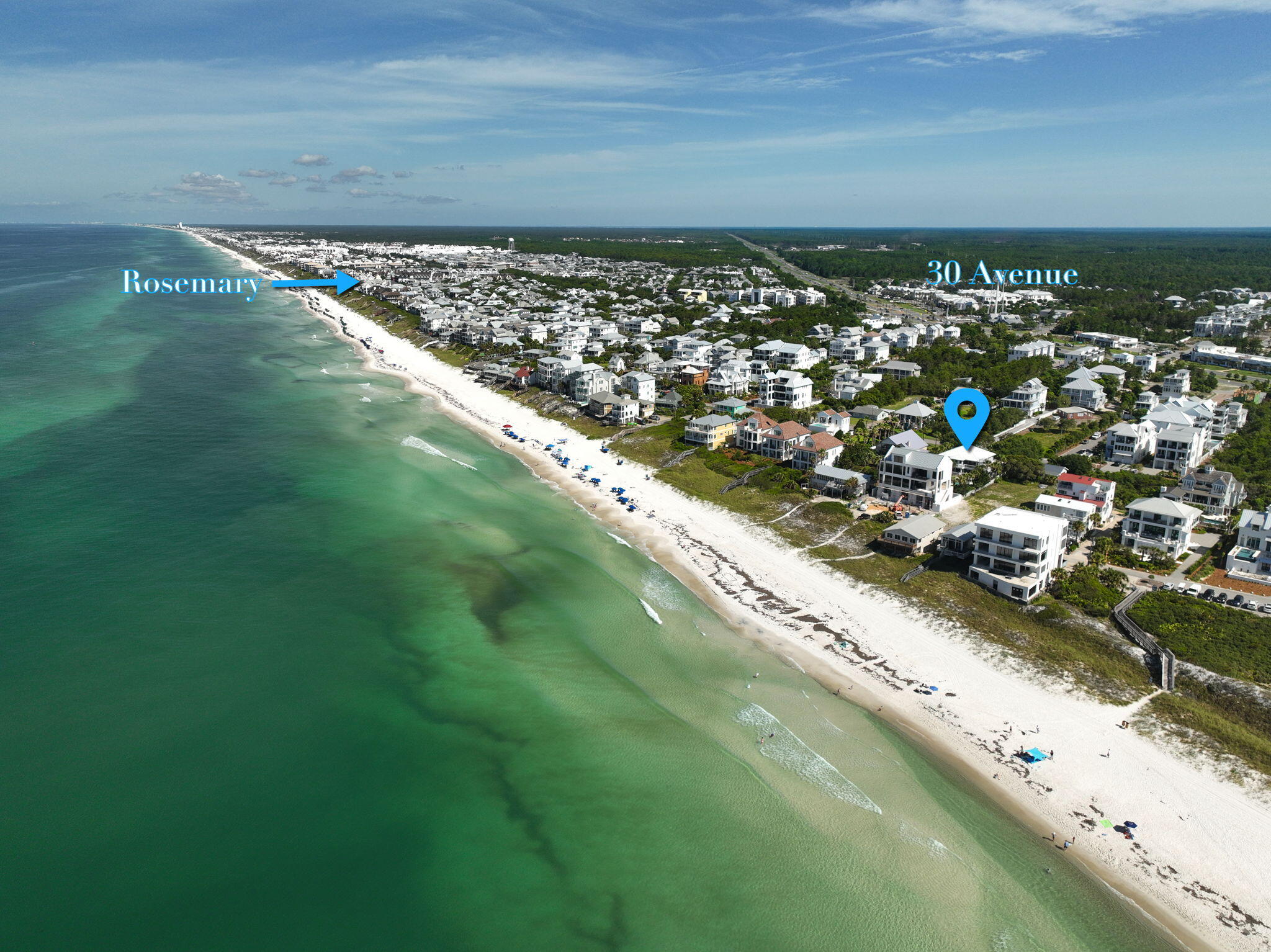 169 Pompano Street Inlet Beach, FL 32461 - Photo 6 of 91 Location to Rosemary