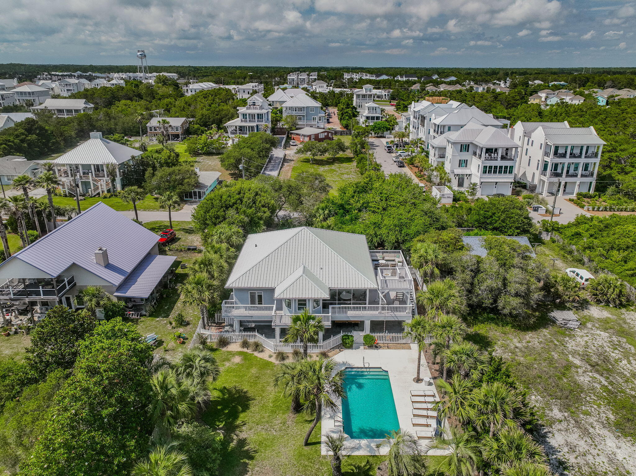 169 Pompano Street Inlet Beach, FL 32461 - Photo 87 of 91 Aerial View