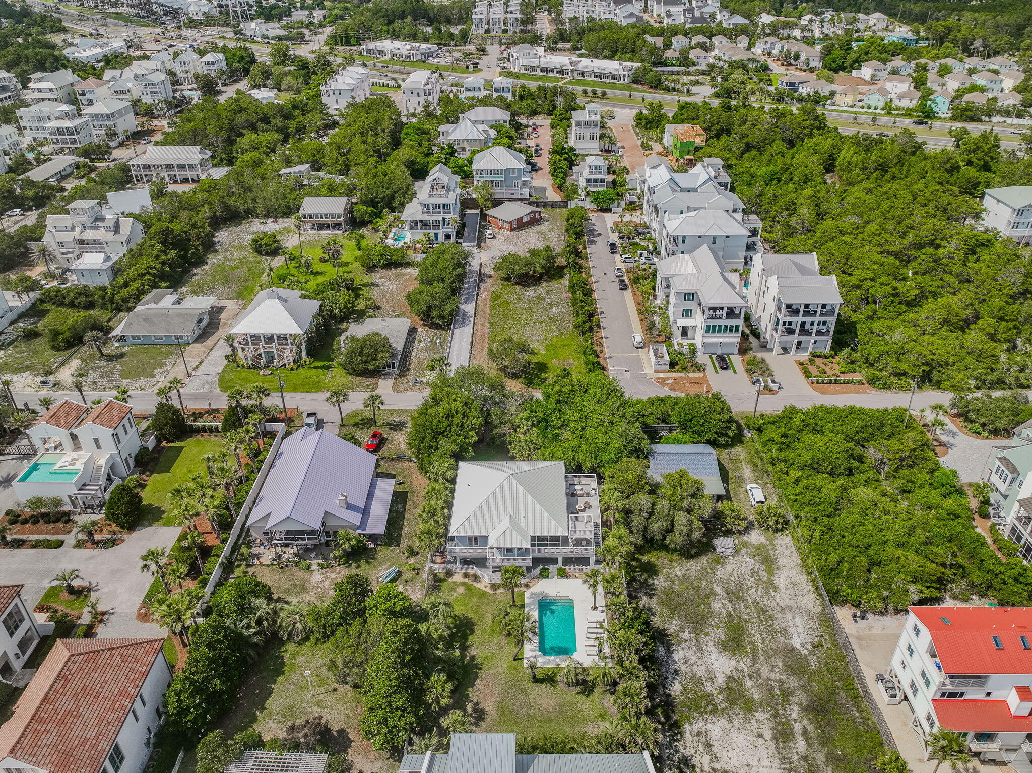 169 Pompano Street Inlet Beach, FL 32461 - Photo 89 of 91 Aerial View 3