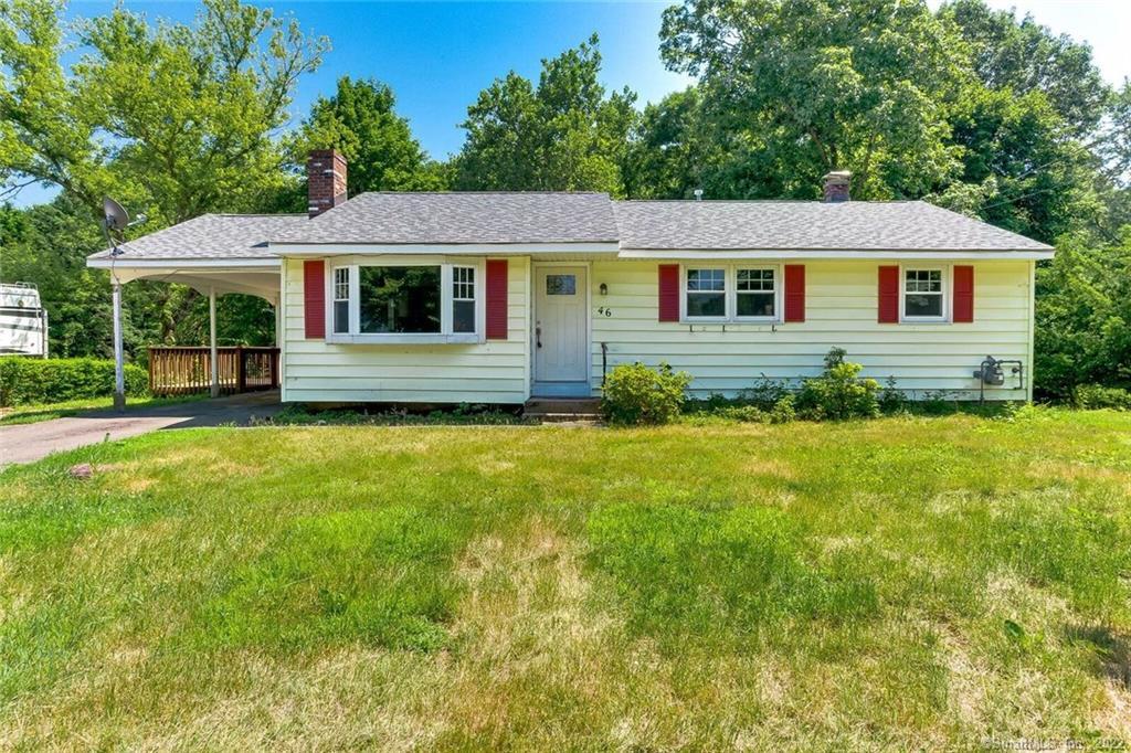 46 Parker Farms Road Wallingford, CT 06492 - Photo 1 of 1 a front view of a house with a yard