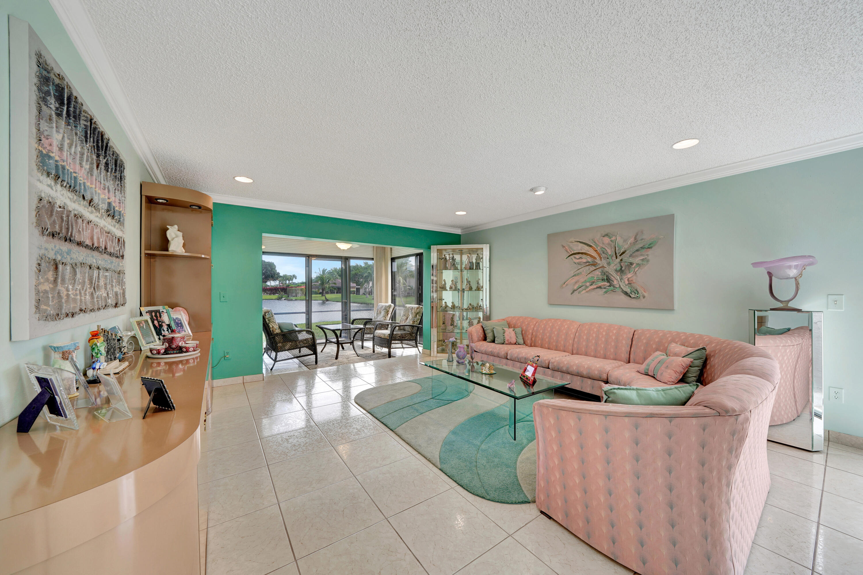 9289 Vista Del Lago, Unit G Boca Raton, FL 33428 - Photo 29 of 43 7 Living Room (2)
