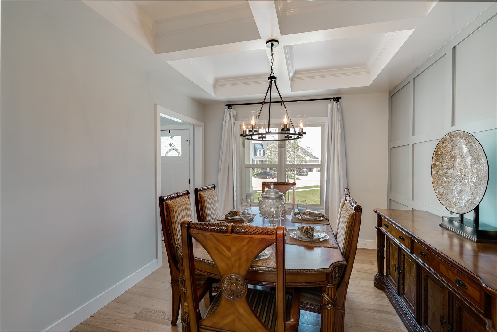 18 Red Maple Court Bloomington, IL 61705 - Photo 17 of 48 a view of a dining room with furniture window and wooden floor