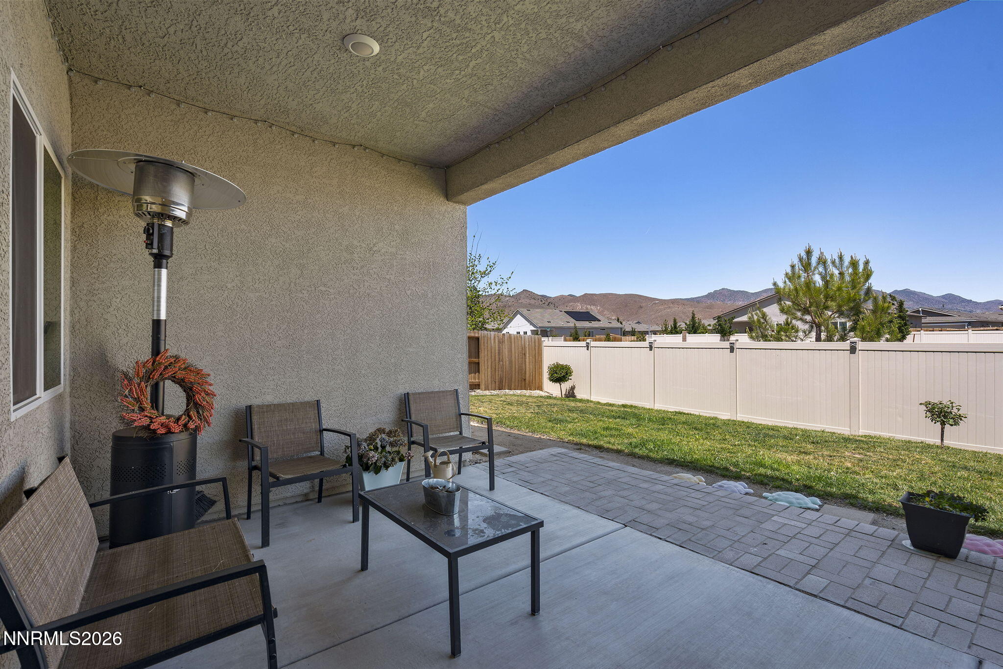 738 Butte Creek Road Dayton, NV 89403 - Photo 20 of 28 a view of yard from outdoor seating