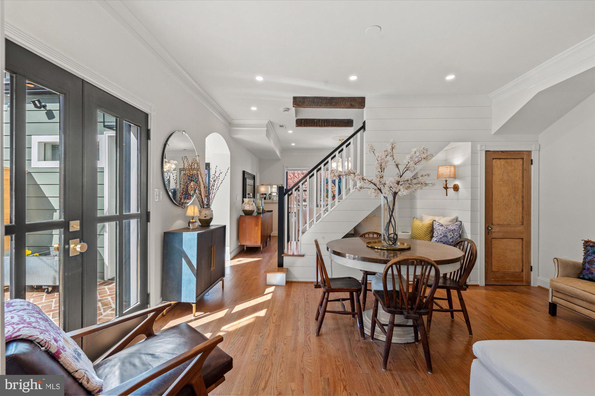 629 Pickford Place Northeast Washington, DC 20002 - Photo 9 of 41 a view of a livingroom with furniture and a table