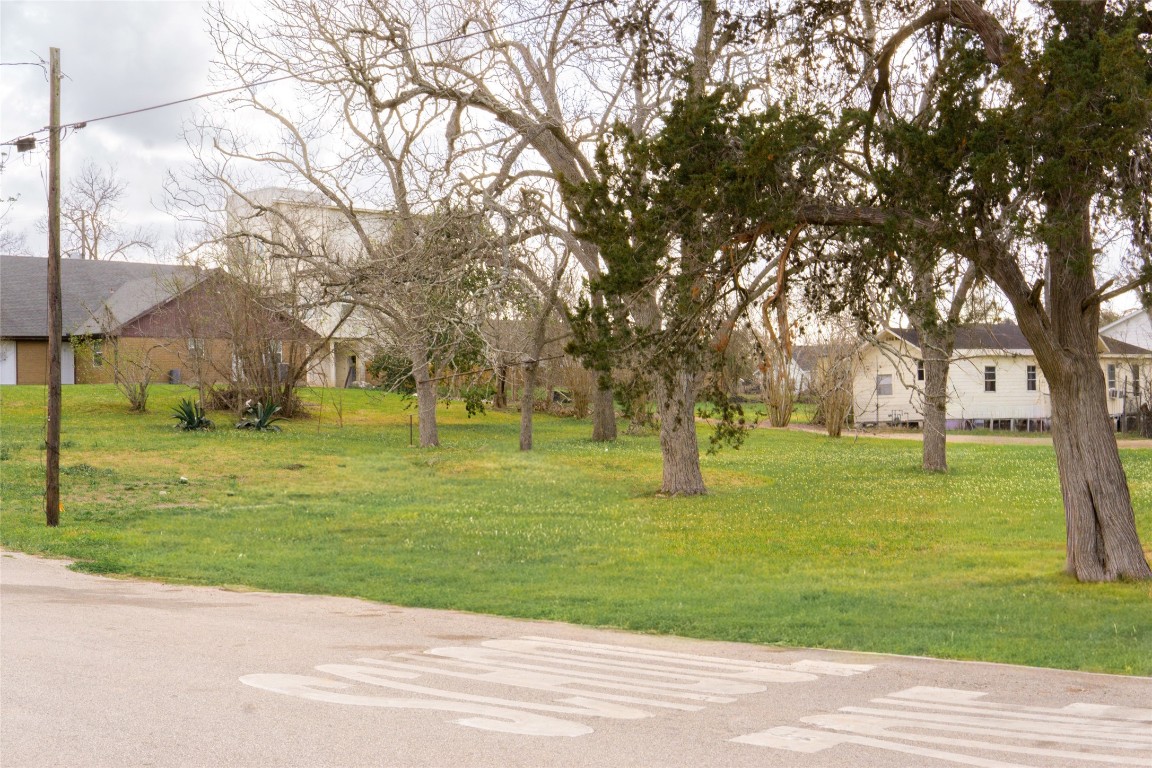 204 3rd Street Rosenberg, TX 77471 - Photo 1 of 7 a garden view with a fountain