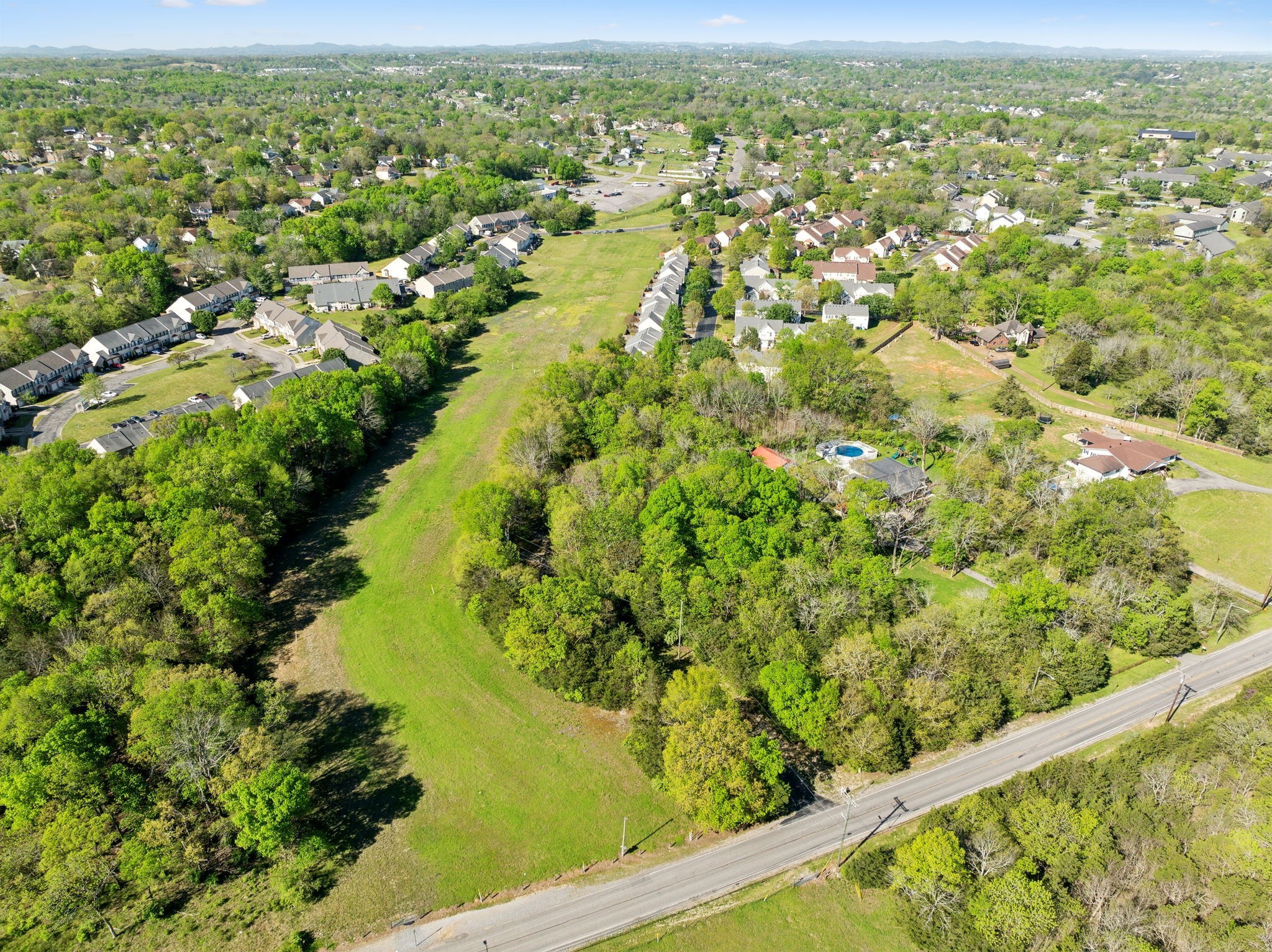 3055 Smith Springs Road Antioch, TN 37013 - Photo 53 of 59 an aerial view of residential houses with outdoor space and trees