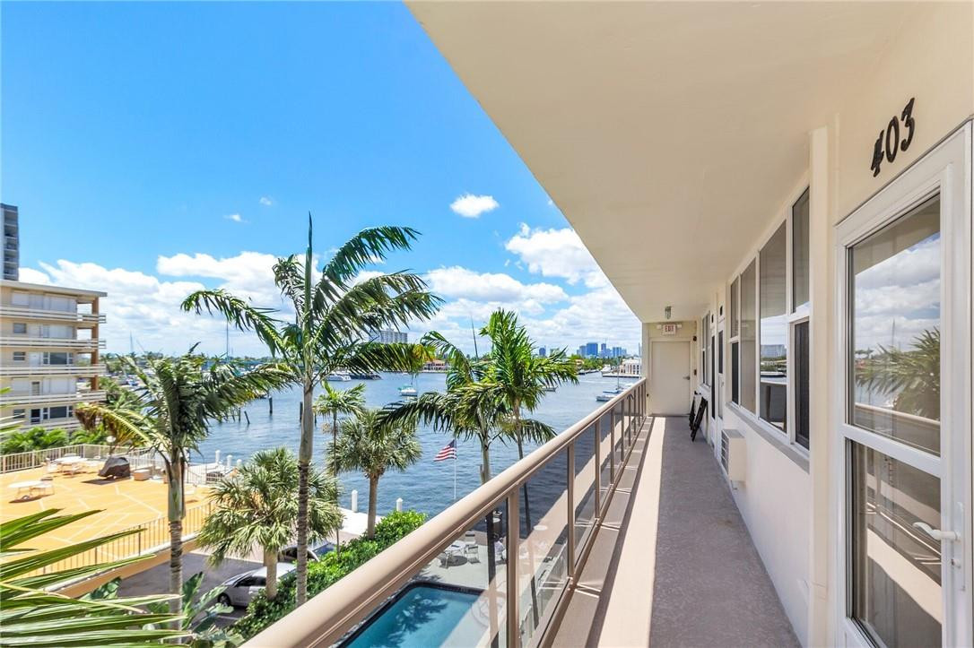101 North Birch Road, Unit 403 Fort Lauderdale, FL 33304 - Photo 1 of 18 Building Exterior/Catwalk