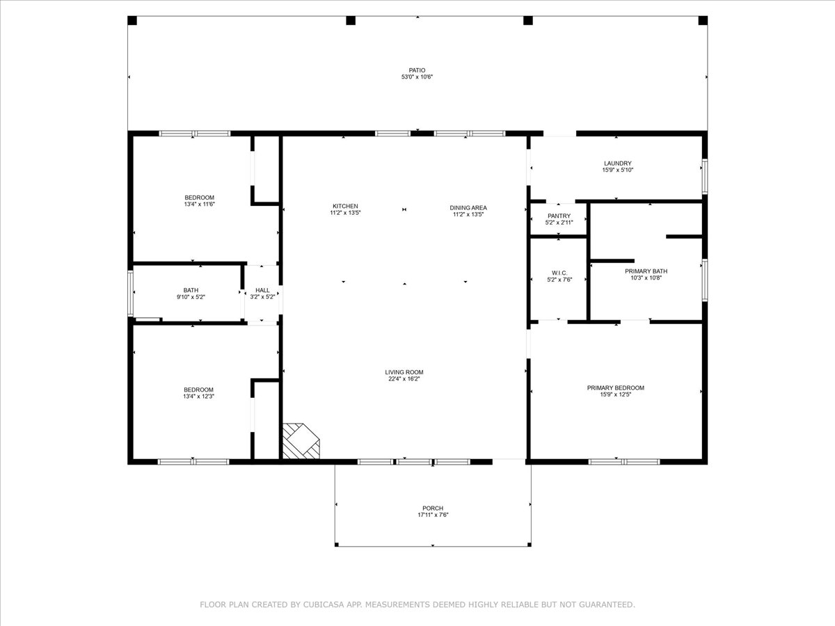 3389 Sparta Field Road Waelder, TX 78959 - Photo 35 of 40 View of room layout