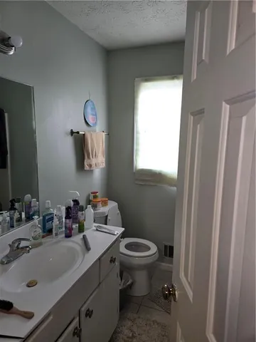 a front view of a house with a garage