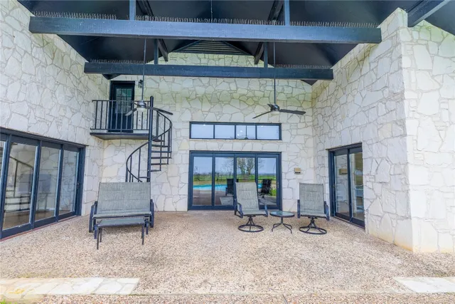 a view of an ocean and beach