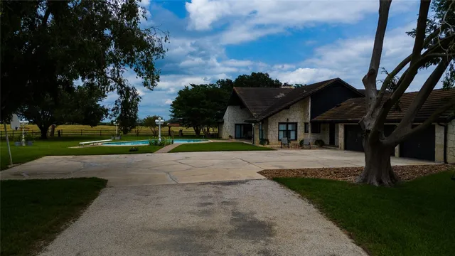 a view of an ocean beach and outdoor space